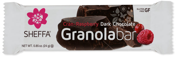Cran-Raspberry Dark Chocolate Granola Bar